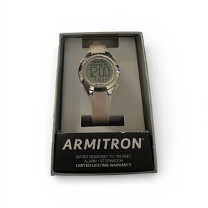 Armitron Pro Sport Women's Digital Watch 45/7042PPKTC WR165FT Pink